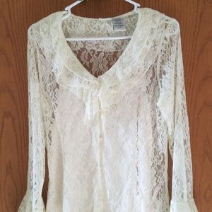 Lace Jacket & Camisole